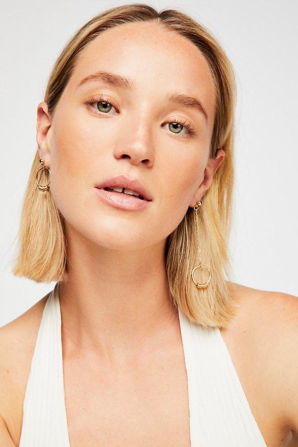 Asymmetrical Hoop Earrings By Zhuu At Free People